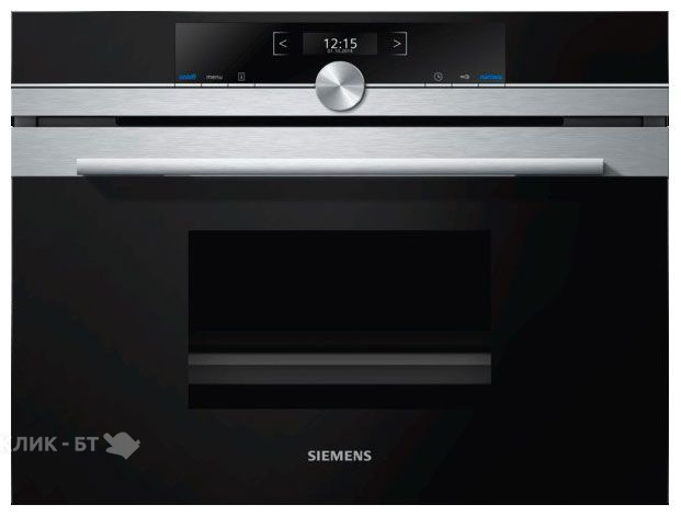 Встраиваемый паровой шкаф SIEMENS CD634GAS0