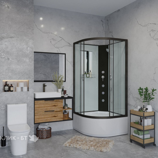 Душевая кабина NIAGARA NG-6709-14BKG