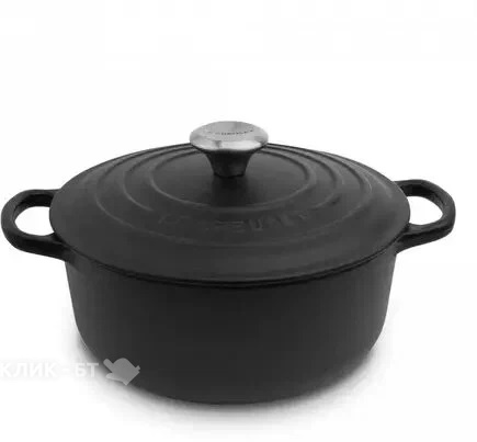 Кастрюля LE CREUSET Signature 4,2 л, чёрный матовый