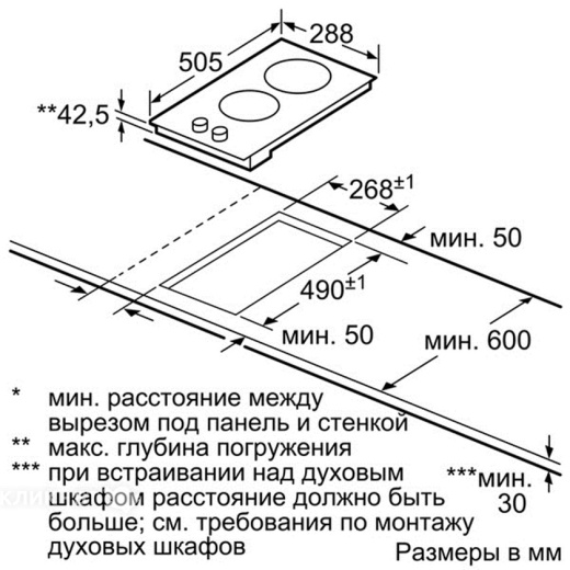 Варочная поверхность BOSCH pkc 345 e