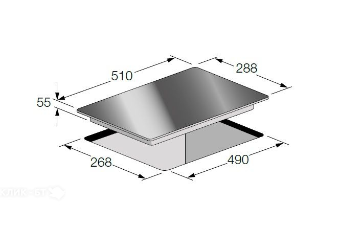 Варочная поверхность FULGOR CH 302 ID TC WH