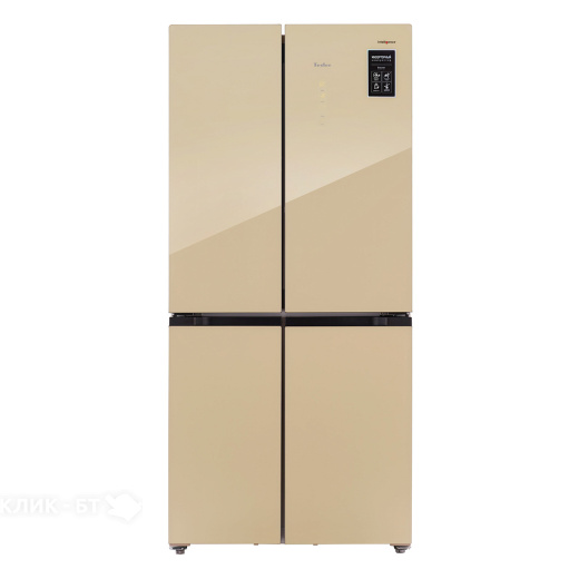 Холодильник TESLER RCD-482I BEIGE GLASS