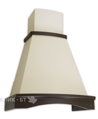 Вытяжка ELIKOR РОТОНДА 90П-650-П3Г БЕЖЕВЫЙ/ДУБ ВЕНГЕ