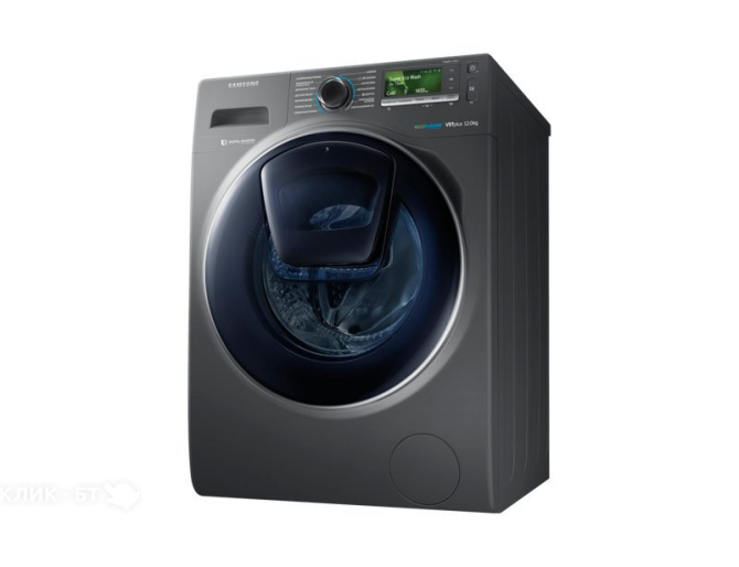 Стиральная машина SAMSUNG WW12K8412OX серый