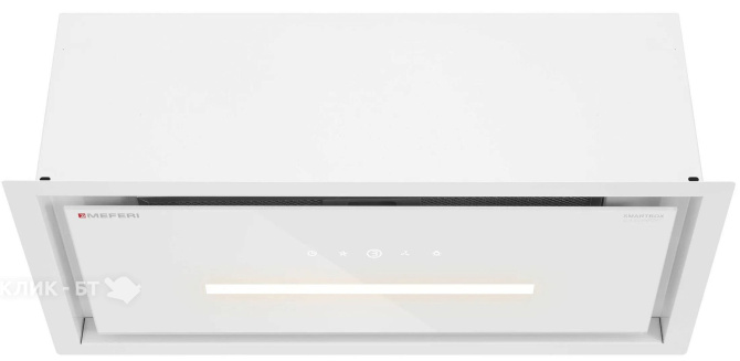 Вытяжка MEFERI SMARTBOX60WH GLASS COMFORT