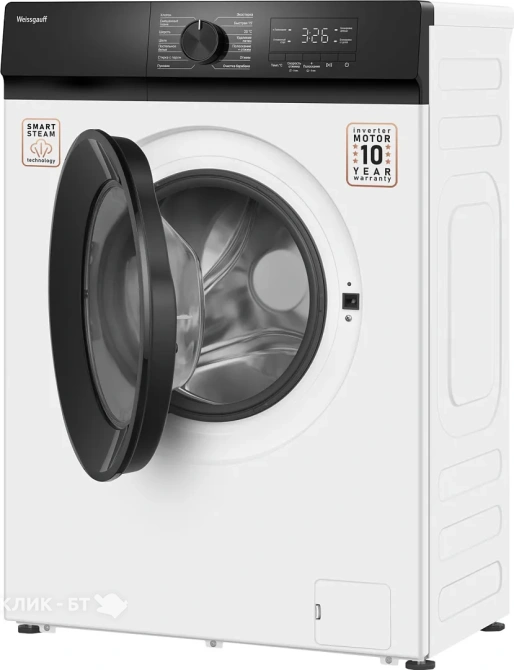 Стиральная машина WEISSGAUFF WM 39106 Inverter Steam