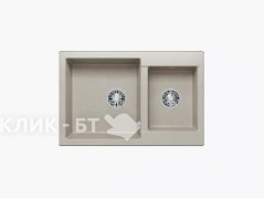 Кухонная мойка POLYGRAN BRIG-772 серый