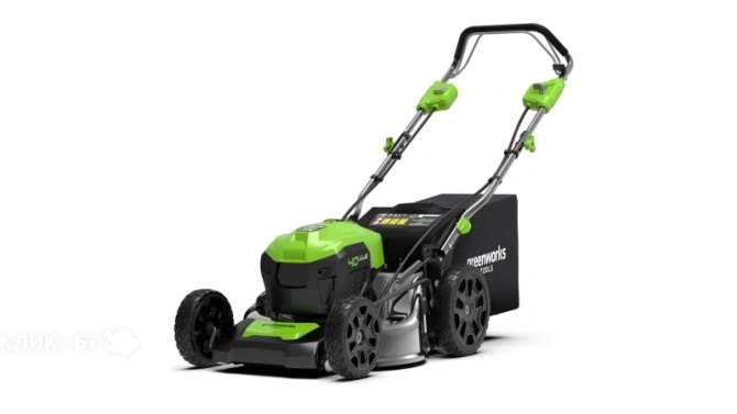 Газонокосилка GREENWORKS GD40LM46SPK4 (2506807UB)