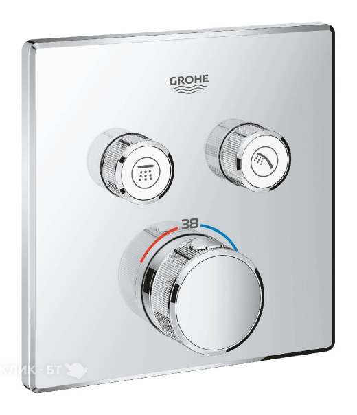 Термостат GROHE Grohtherm SmartControl 29124000