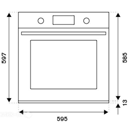 Духовой шкаф LA GERMANIA F605LAGEKX