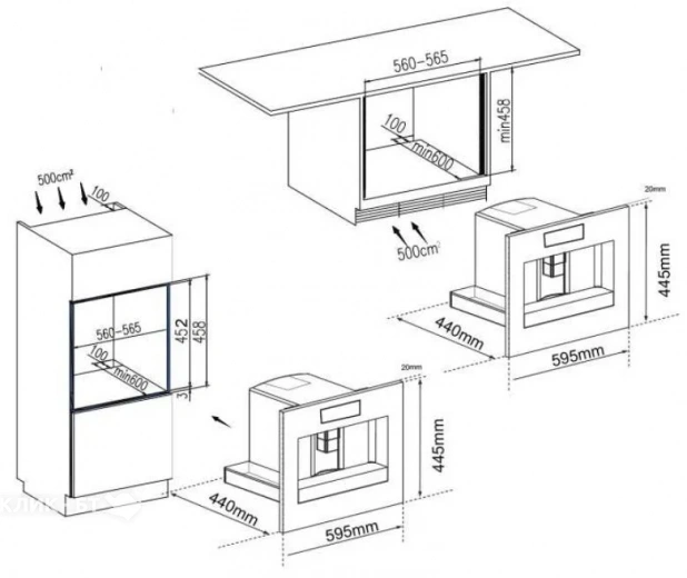 Кофемашина WEISSGAUFF WCMI-572 Touch Cappuccino