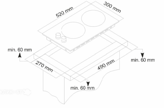 Варочная поверхность SIMFER H30D12L020