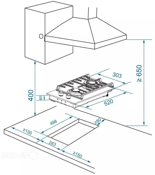 Варочная поверхность HAIER HHX-G32CWLB