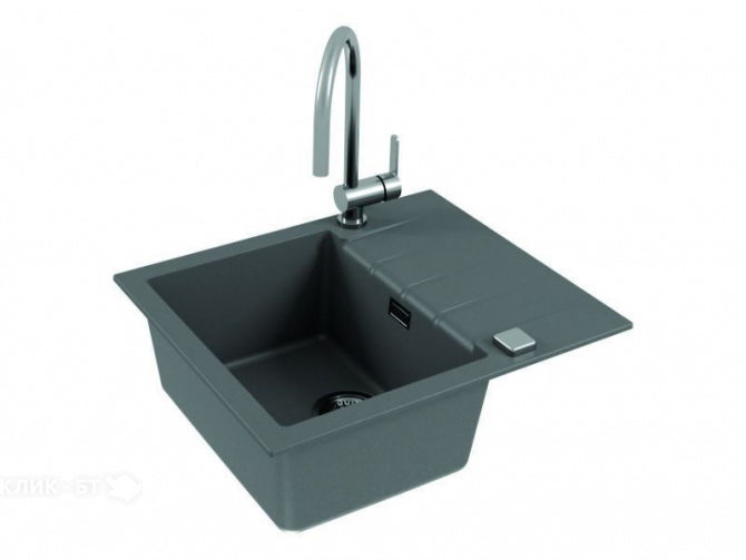 Кухонная мойка ALVEUS GRANITAL CADIT 10 CONCRETE - G81