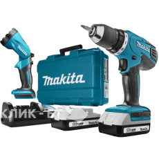 Шуруповерт MAKITA DF457DWLE