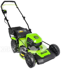 Газонокосилка GREENWORKS GD60LM46HPK4