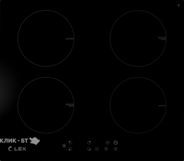 Варочная поверхность LEX EVI 640-1 BL