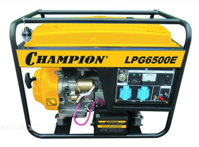 Электростанция CHAMPION lpg6500e