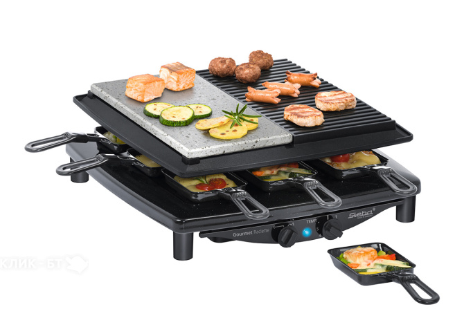 Раклетница STEBA RC 4 plus DELUX chrom