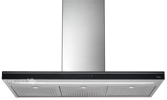 Вытяжка FALMEC LUCE 90 Vetro Nero (800) ECP пристенная,чёрная,сенсор.панель