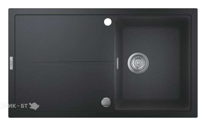 Кухонная мойка GROHE K400 черный гранит 31640AP0
