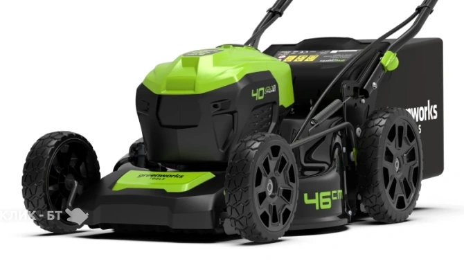 Газонокосилка GREENWORKS GD40LM46SPK4 (2506807UB)