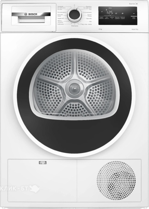 Сушильная машина BOSCH WTH8627GPL