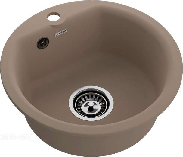 Кухонная мойка GRANFEST SMART GF-SM435 песочный