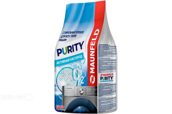 Стиральный порошок MAUNFELD Purity Активный кислород Automat 9000г MWP9000SO