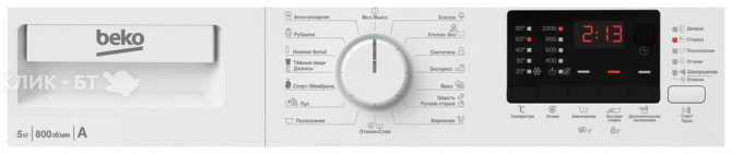 Стиральная машина BEKO WRE 54 P 2 BWW