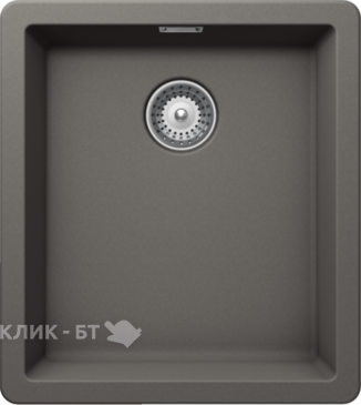 Кухонная мойка Schock Greenwich 45 серебристый камень CRISTADUR 700975