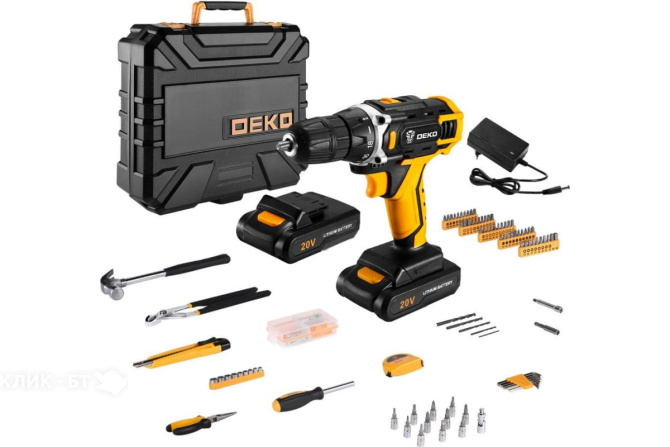 Дрель-шуруповерт DEKO DKCD20FU-Li 063-4135