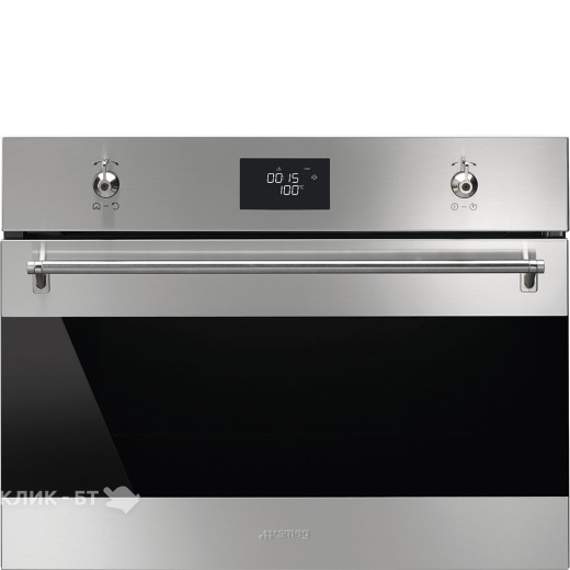 Встраиваемый паровой шкаф SMEG SF4390VX-1