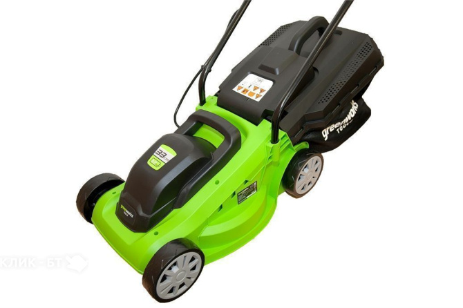Газонокосилка электрическая GREENWORKS GLM1232