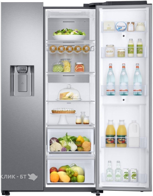 Холодильник Samsung Family Hub RS68N8941SL нержавеющая сталь