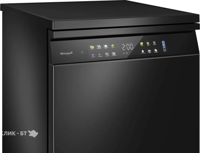 Посудомоечная машина WEISSGAUFF DW 6039 Touch Dual Wash Black