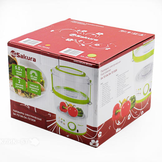 Пароварка SAKURA SA-7213GR