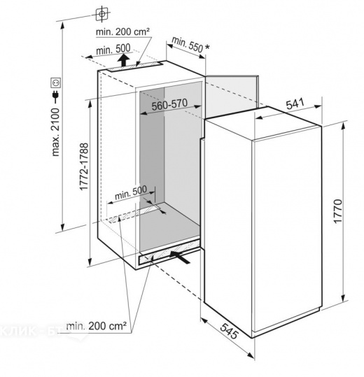 Холодильник LIEBHERR IRBSe 5120