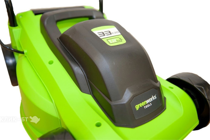 Газонокосилка электрическая GREENWORKS GLM1232