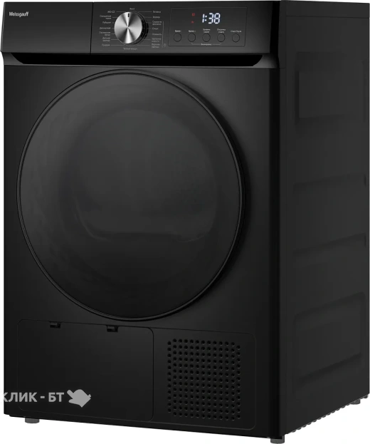 Сушильная машина WEISSGAUFF WD 6010 Heat Pump Matt Black