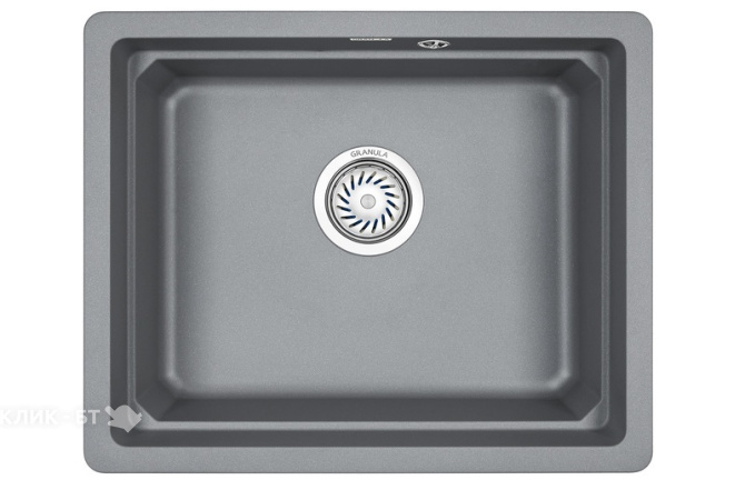 Кухонная мойка GRANULA KS-5501U алюминиум
