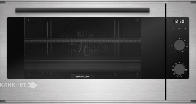 Духовой шкаф BARAZZA 1FCYP9 satin/black stainless steel