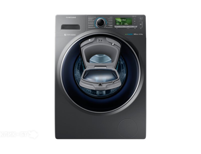 Стиральная машина SAMSUNG WW12K8412OX серый