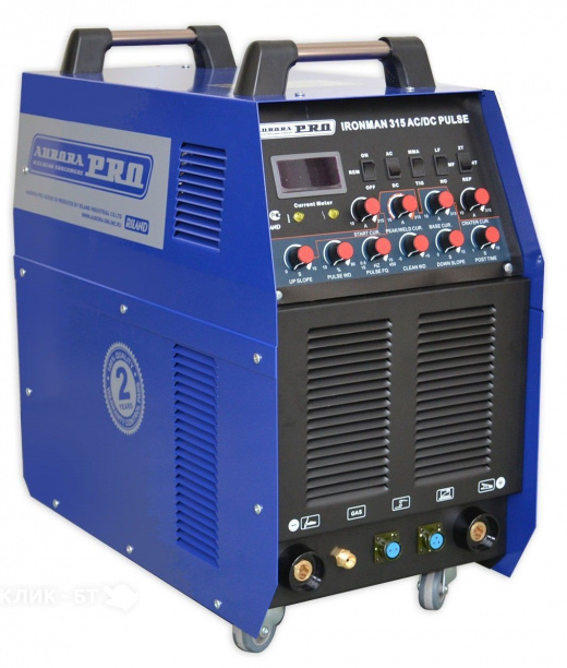 Аппарат аргонодуговой сварки AURORA ironman 315 ac/dc pulse mosfet