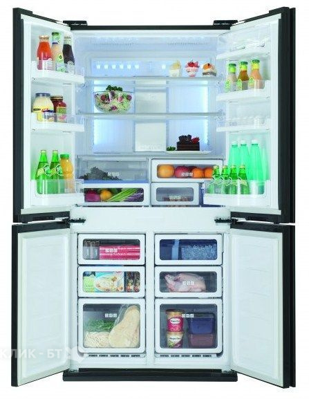 Холодильник Sharp SJ-FS810VBK черный
