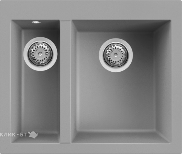 Кухонная мойка ELLECI Quadra 150 Light Grey K97