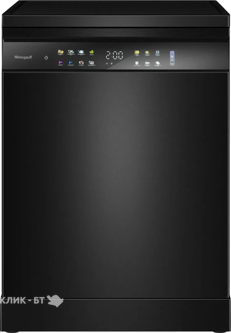 Посудомоечная машина WEISSGAUFF DW 6039 Touch Dual Wash Black