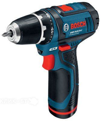 Шуруповерт li-on BOSCH gsr 10,8-2-li (0601868109)