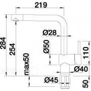 Смеситель BLANCO linus silgranit (517622)