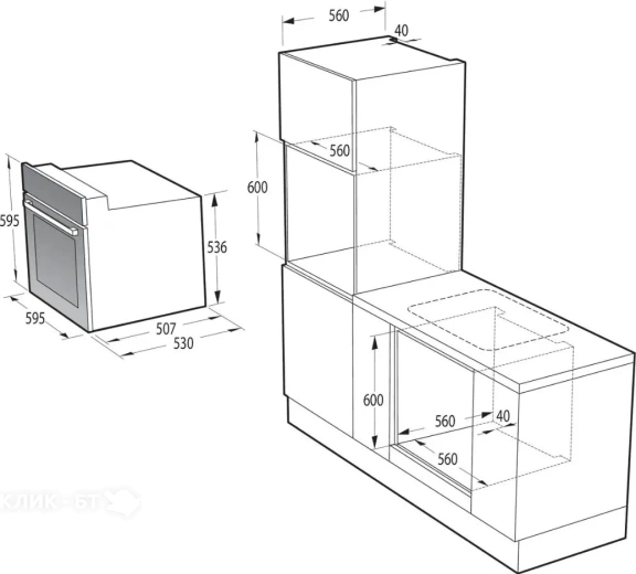 Духовой шкаф GORENJE BO6727E03NX
